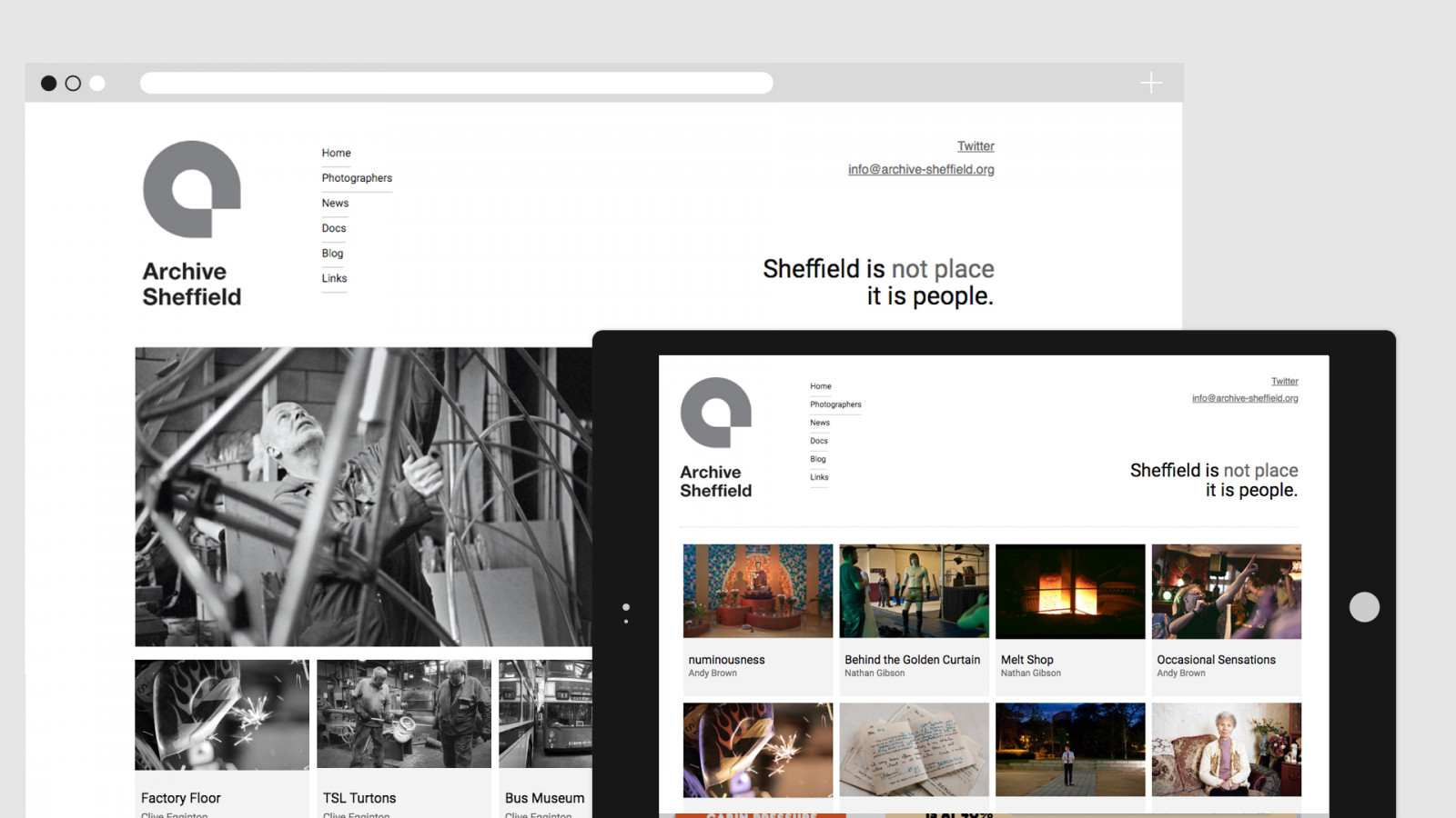 Archive Sheffield - Website -  image for Archive Sheffield project