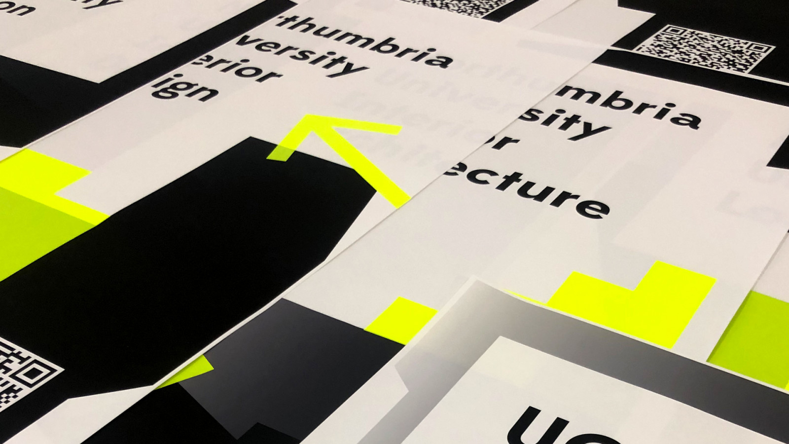 Exhibition Graphics - Pre-Install -  image for IE: Interior Spaces and Wayfinding project