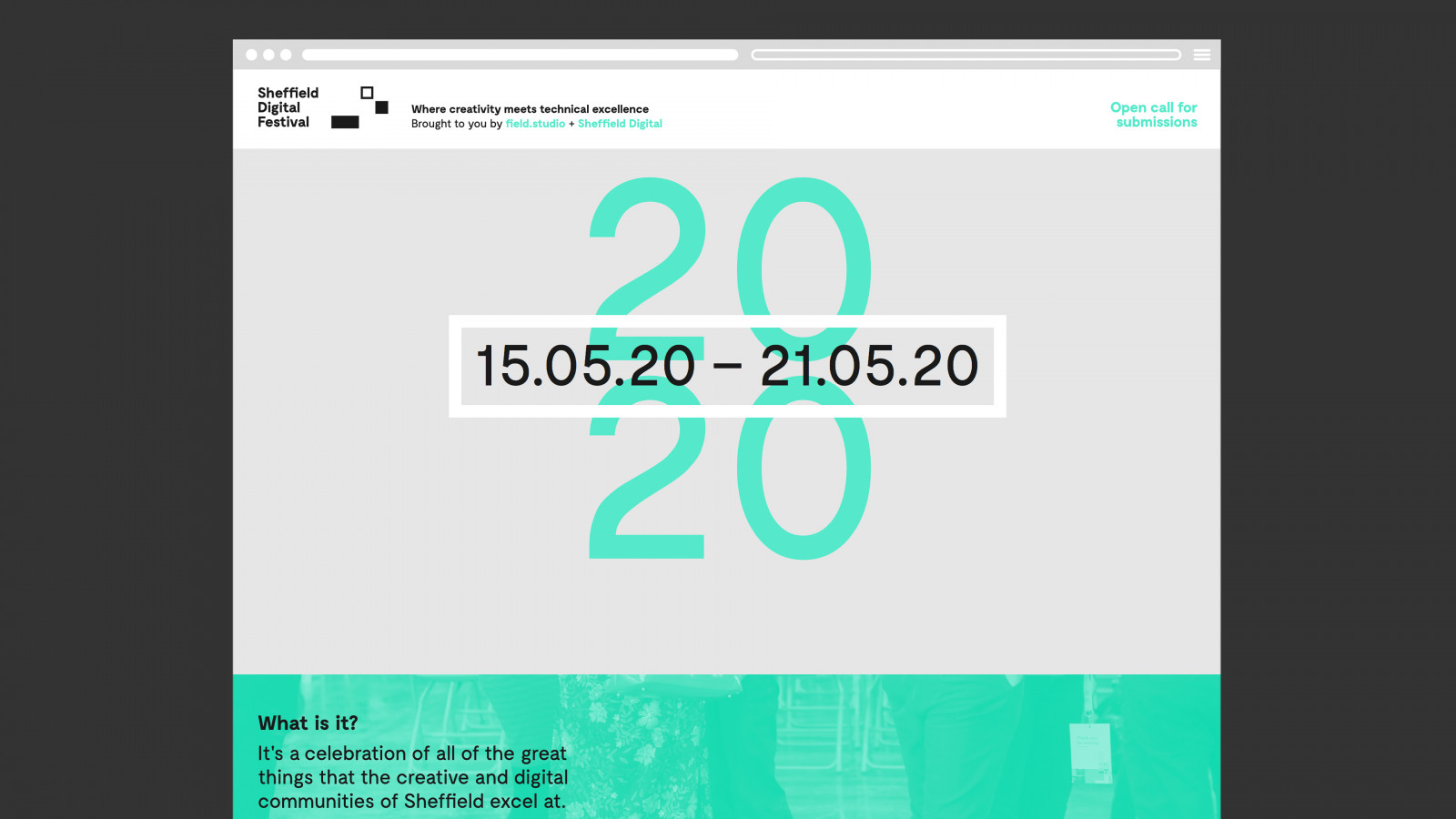 Sheffield Digital Festival 2020 Site Image -  image for Sheffield Digital Festival project