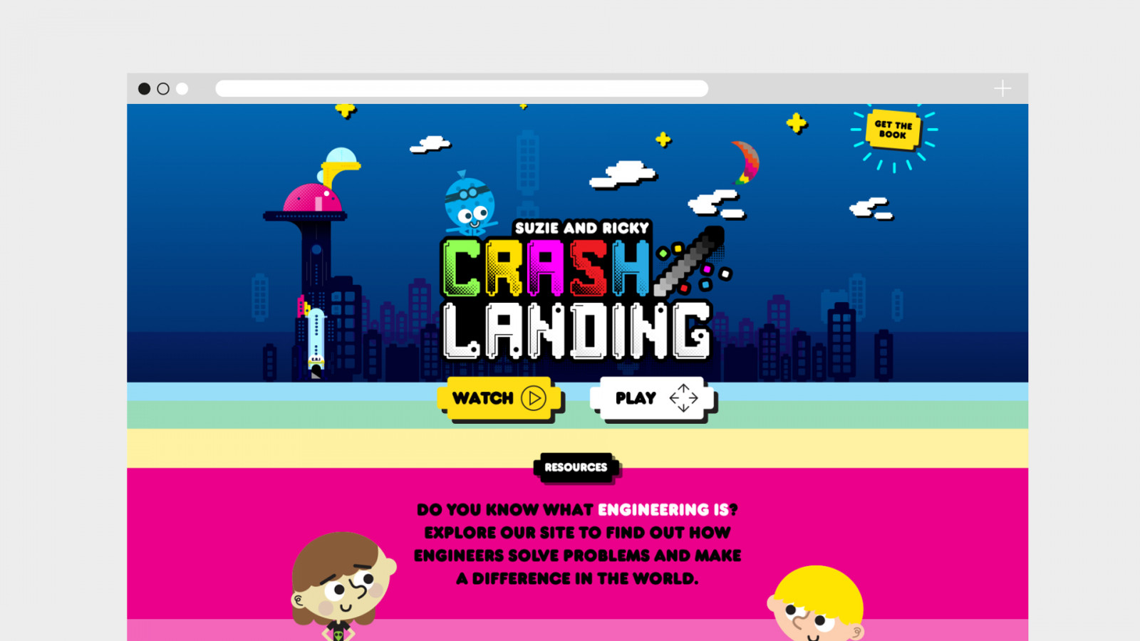 Crash Landing - Website -  image for Crash Landing project