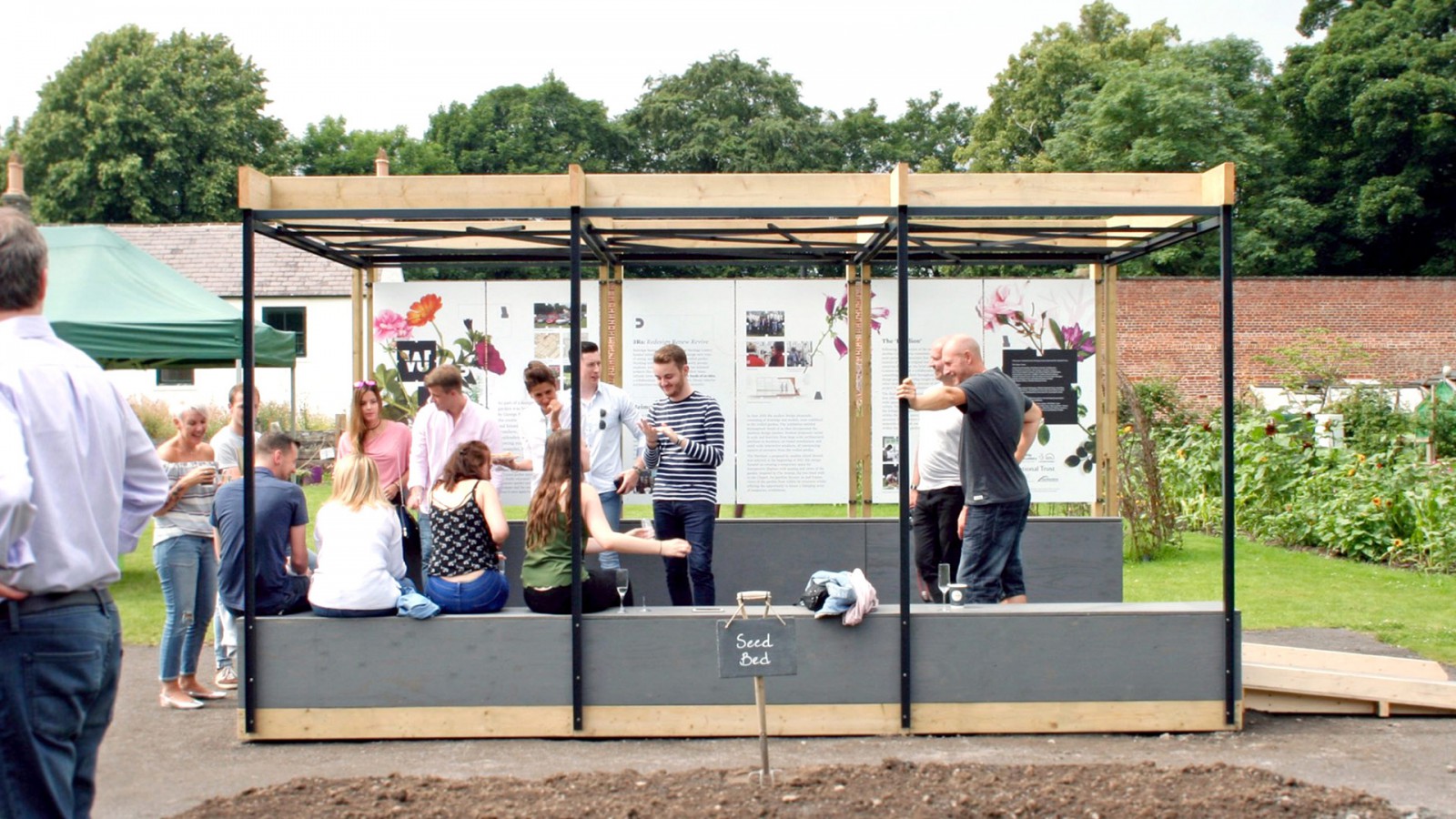 gibside pavillion 1 -  image for Gibside National Trust – Walled Garden project